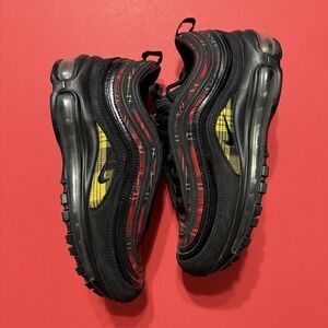 Nike Air Max 97 SE Tartan Shoes Sneakers 3M Reflective Plaid AV8220-001 Size 7 W